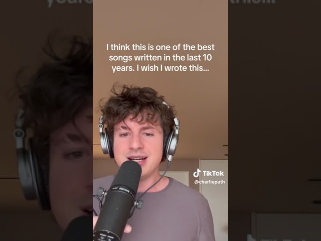 Charlie Puth covers Made For Me by Muni Long | TikTok February 19, 2024 class=