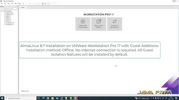 AlmaLinux 8.7 Installation on VMWare Workstation Pro 17 with Guest Additions
