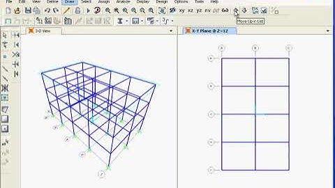 TUTORIAL SAP 2000 - 38 Bangunan Bertingkat Part 1