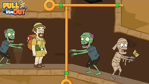 Pull him out gameplay walkthrough - all levels - android game - level 1-8.