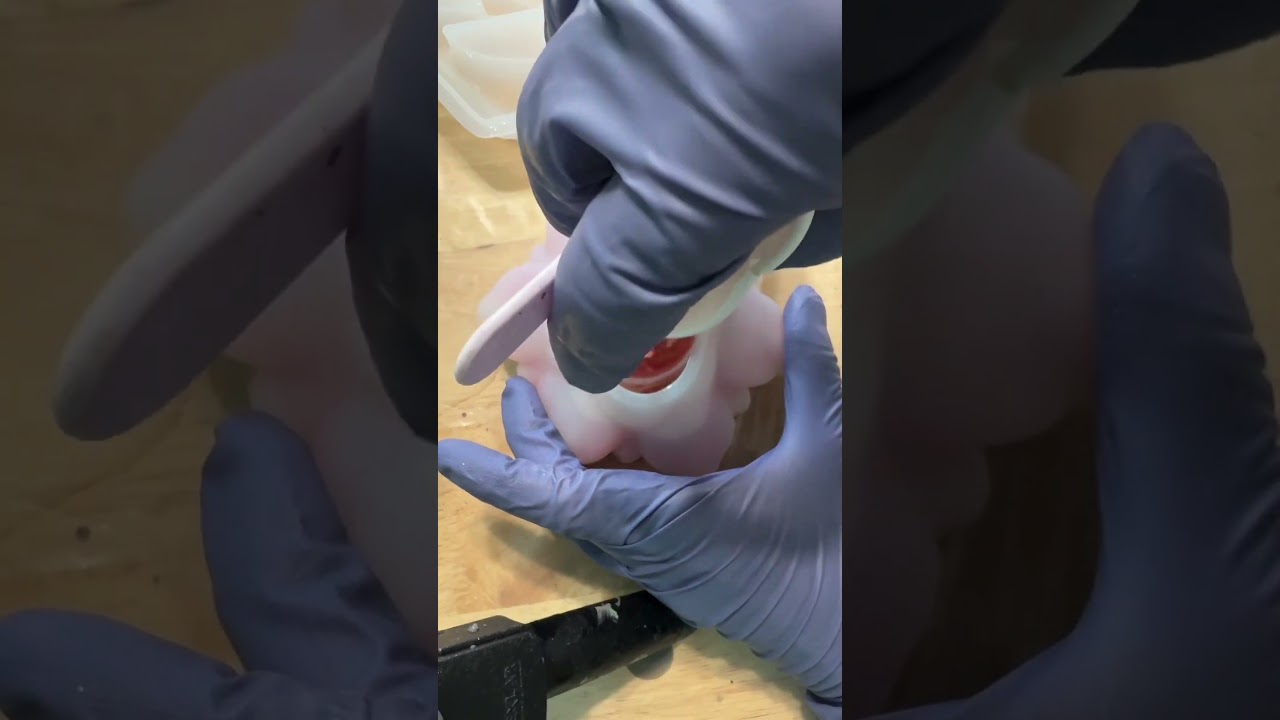 Rose gold lotus candle holder! 