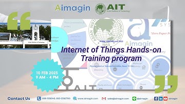 Waijung 2 for ESP32 Workshop at AIT | 10 Feb 2023