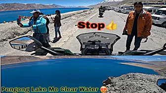 Pangong Lake ke kathin rasto pe hamara safar🤬Leh ladakh ride 2024 Ep.14