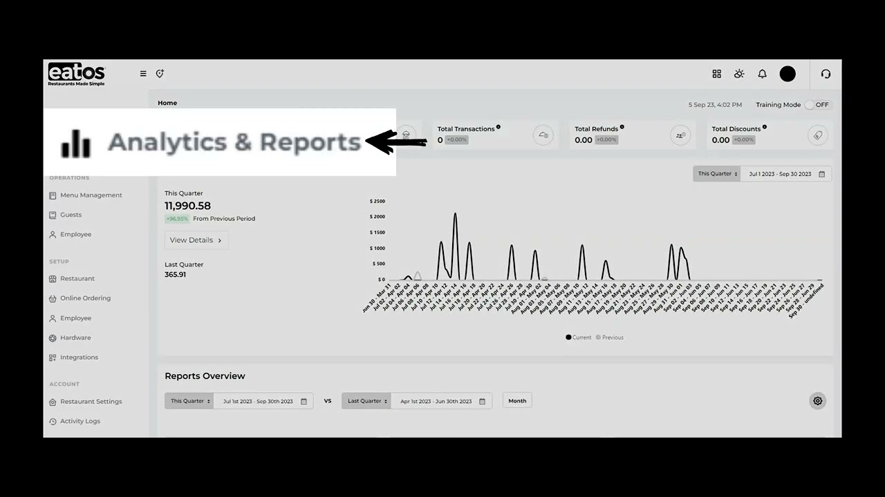 how to view exceptions report - YouTube
