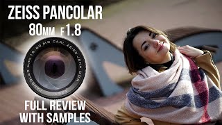 Zeiss Pancolar 80mm F1.8 rare lens review with samples
