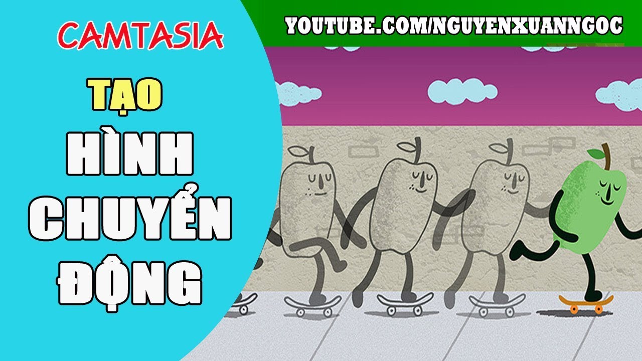 Thủ thuật Camtasia | Hướng dẫn Tạo chuyển động cho hình ảnh trong video dễ hiểu nhất