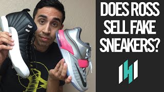 Does Ross Sell Fake Sneakers? - YouTube