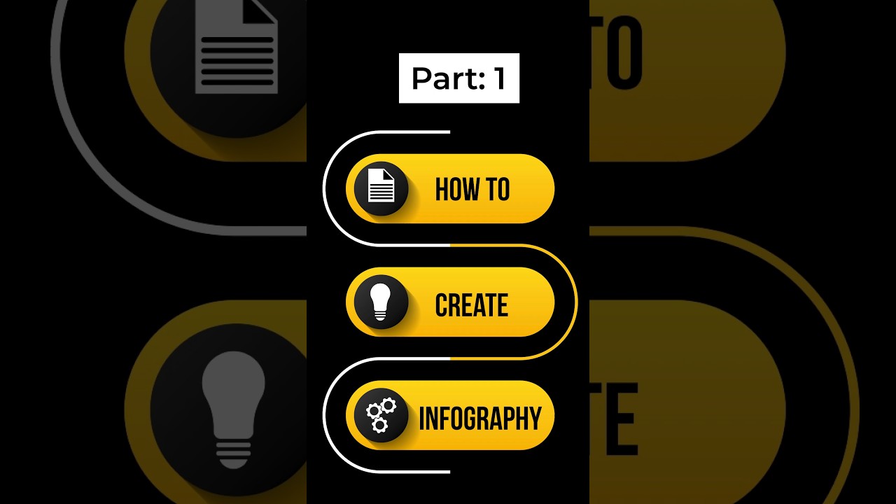 How to Create Infographic Design in Illustrator - Part :1  