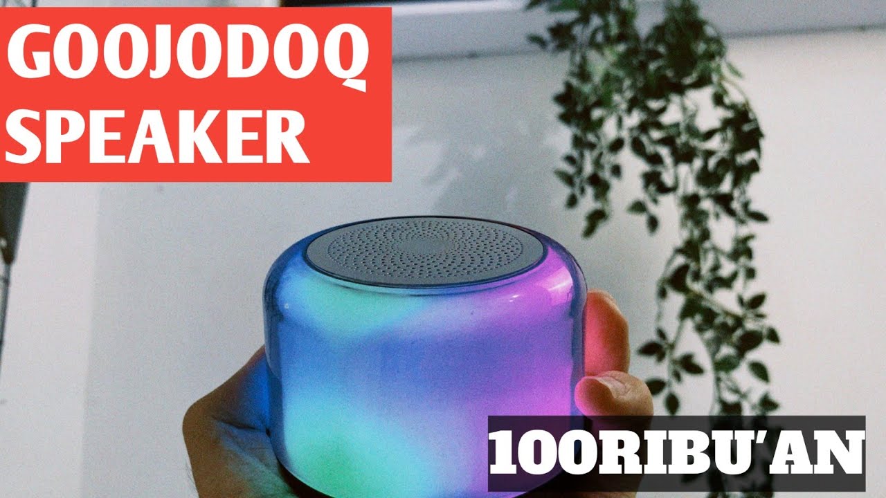 MURAH MERIAH!!!GOOJODOQ SPEAKER BLUETOOTH 100 RIBU'AN 2022 YouTube