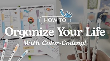 How to Color Code in Your Planner | 3 Time-Blocking Techniques to Organize Your Life