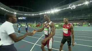 Athletics | Men's 400m - T20 Round 1 heat 2 | Rio 2016 Paralympic Game