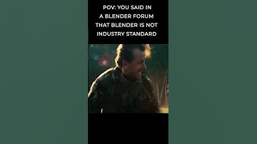 Blender community Angry #blender #3d