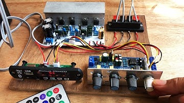 How to make Stereo TDA2003 bridge Amplifier circuit at home