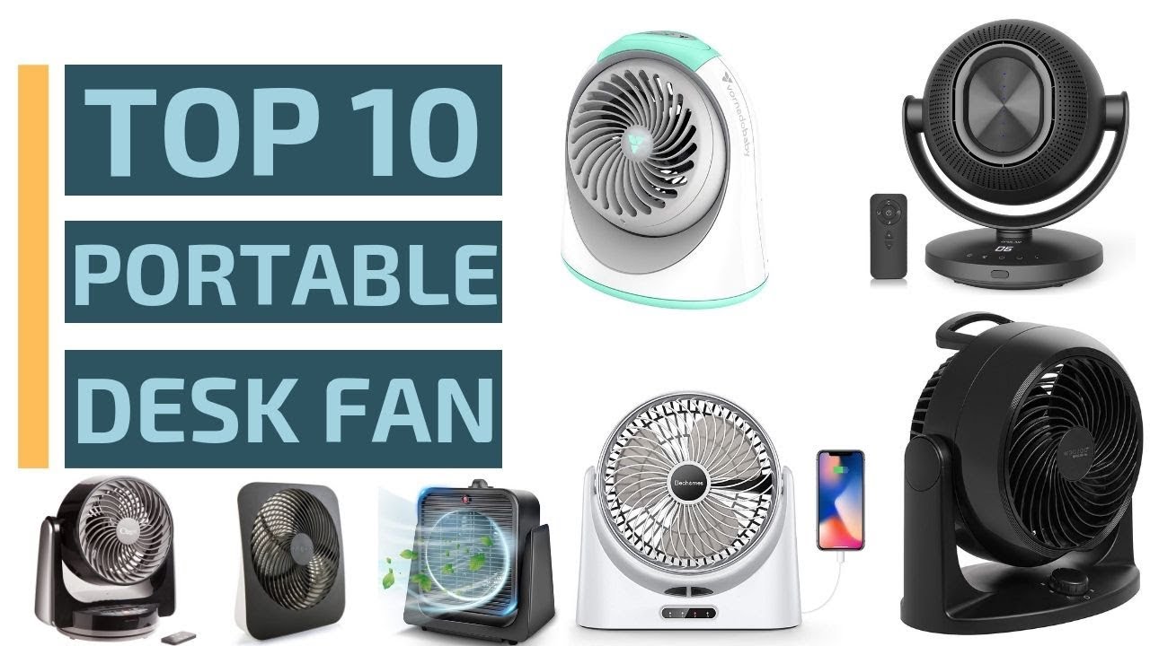 Best Portable Air Circulator Desk Fans 