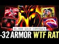 🔥 LVL 5 DESOLATOR Nevermore - 32 Armor RAT DOTA — 46k GOLD Comeback WTF Strategy Dota 2 Pro