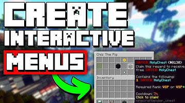 👉 Creating CUSTOM MENUS in your Server: Command Panels Tutorial (Step by Step)