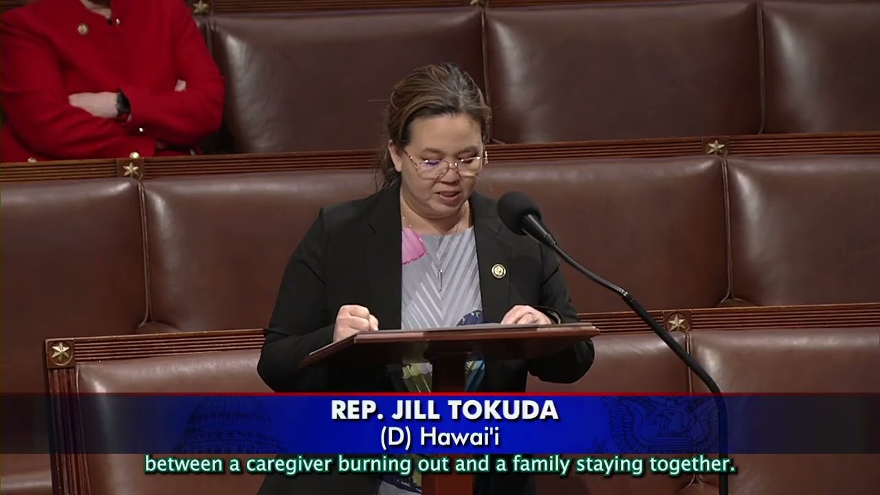Rep. Tokuda Speaks in Support of the Lifespan Respite Care Program