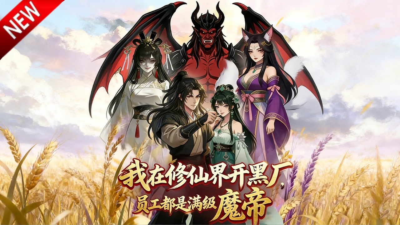 💥【新番上线】弃子叶安觉醒神级工厂，把修仙界卷成 996 打人工厂，卷到全界破防！《我在修仙界开黑厂，员工都是满级魔帝》全集 Multi SUB #热血 #漫剧 #动漫魔女