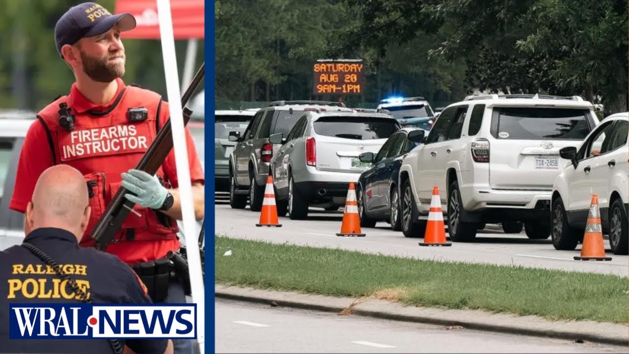 Raleigh's first gun buyback event draws long lines YouTube