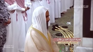 إبداع متجدد وتحبير متألق   جميع تلاوات الشيخ أحمد بن طالب في رمضان عام ١٤٤٥ هـ