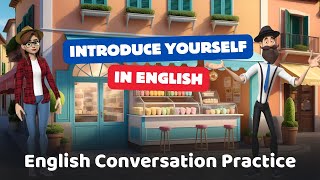Improve English Speaking Skills (Introduce yourself in English) English Conversation Practice