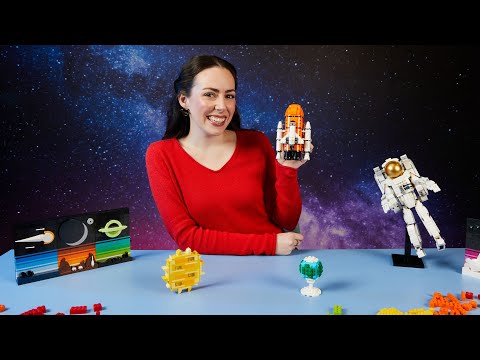 Видео: LEGO Creativity at Home workshop with Alexandra Doten (aka Astro Alexandra)