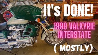 1999 Valkyrie Interstate repairs are DONE! (mostly).... Video #3