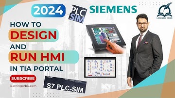 How to design and run HMI in TIA Portal | Seimens S7 PLC
