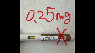 How to split dose for Wegovy