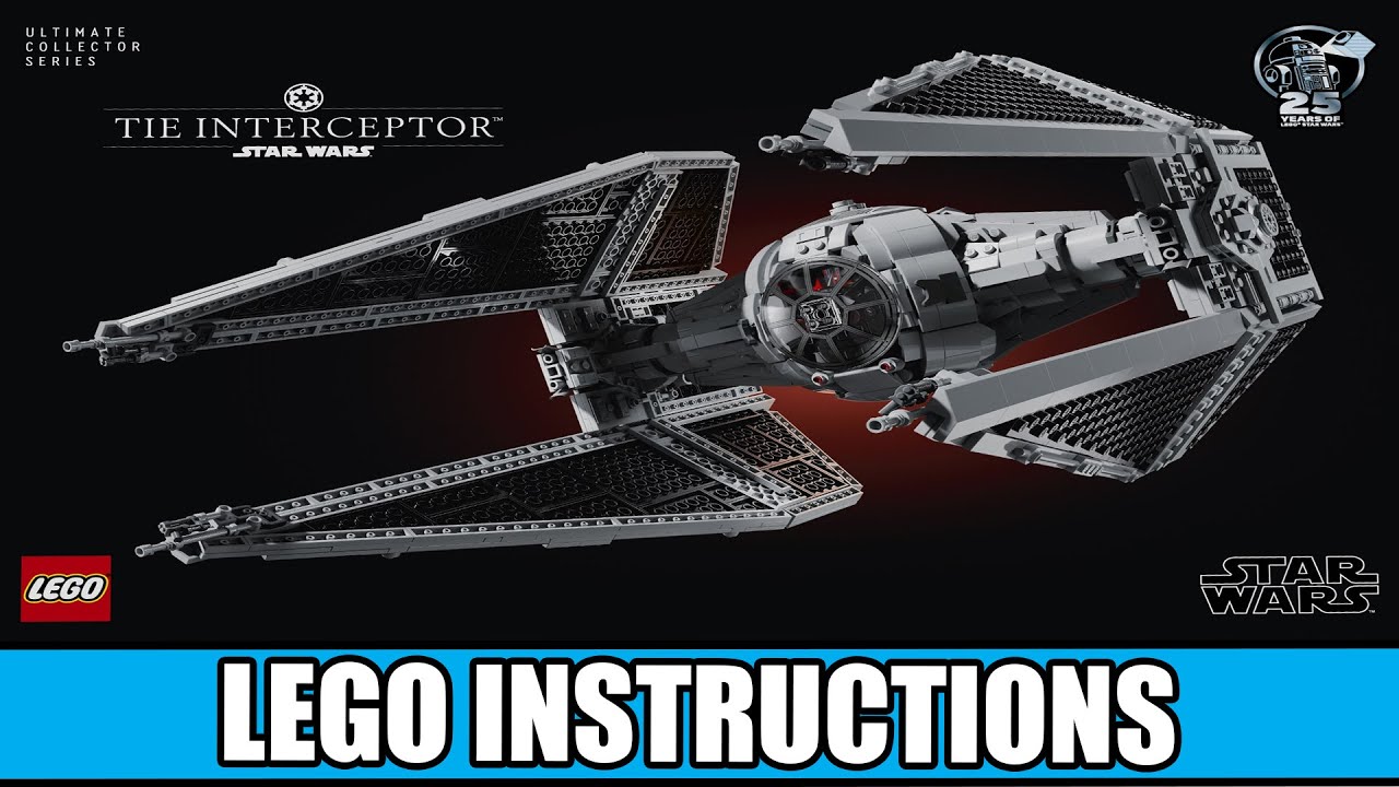 Star Wars - Ultimate Collector Series - TIE Interceptor LEGO instructions