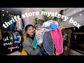 trying the WORST THRIFT STORE MYSTERY BOX AGAIN (kind of shocked actually..) | try on THRIFT HAUL