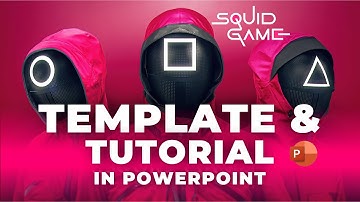 Squid Game inspired PowerPoint Template [Free Template + Tutorial]