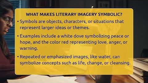 What Makes Literary Imagery Symbolic? - Tales And Texts