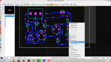 tutorial proteus audio amplifier