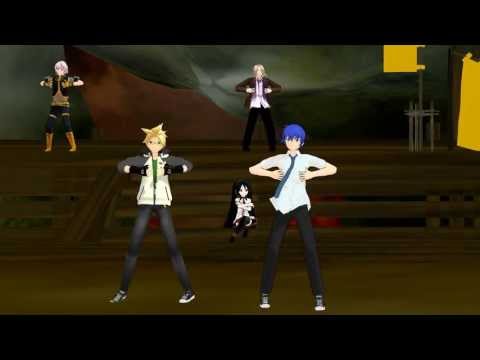 MMD -  8 Hit "Les amis de Zatsune Miku Vs Sephiroth et ses Ratons Laveurs"