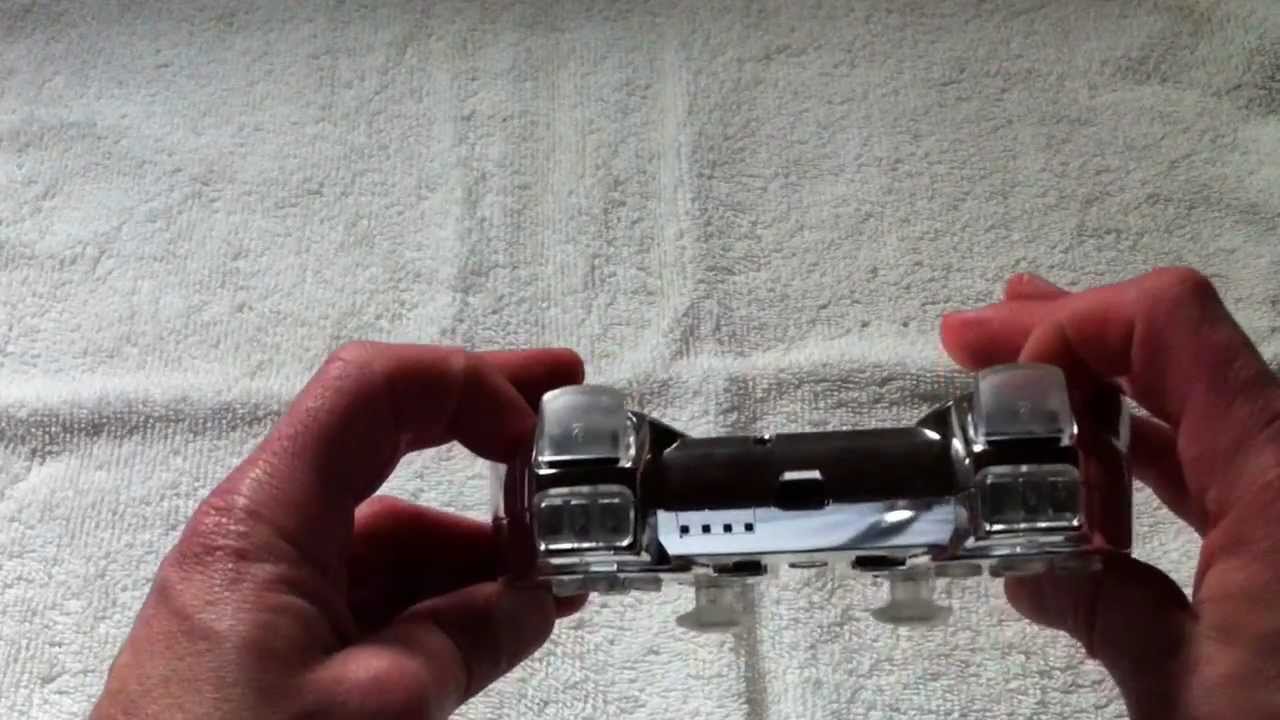 D.E.C. - Modded PS3 Controller - 7 color changing LED Buttons - Rapidfire - USB Programmable