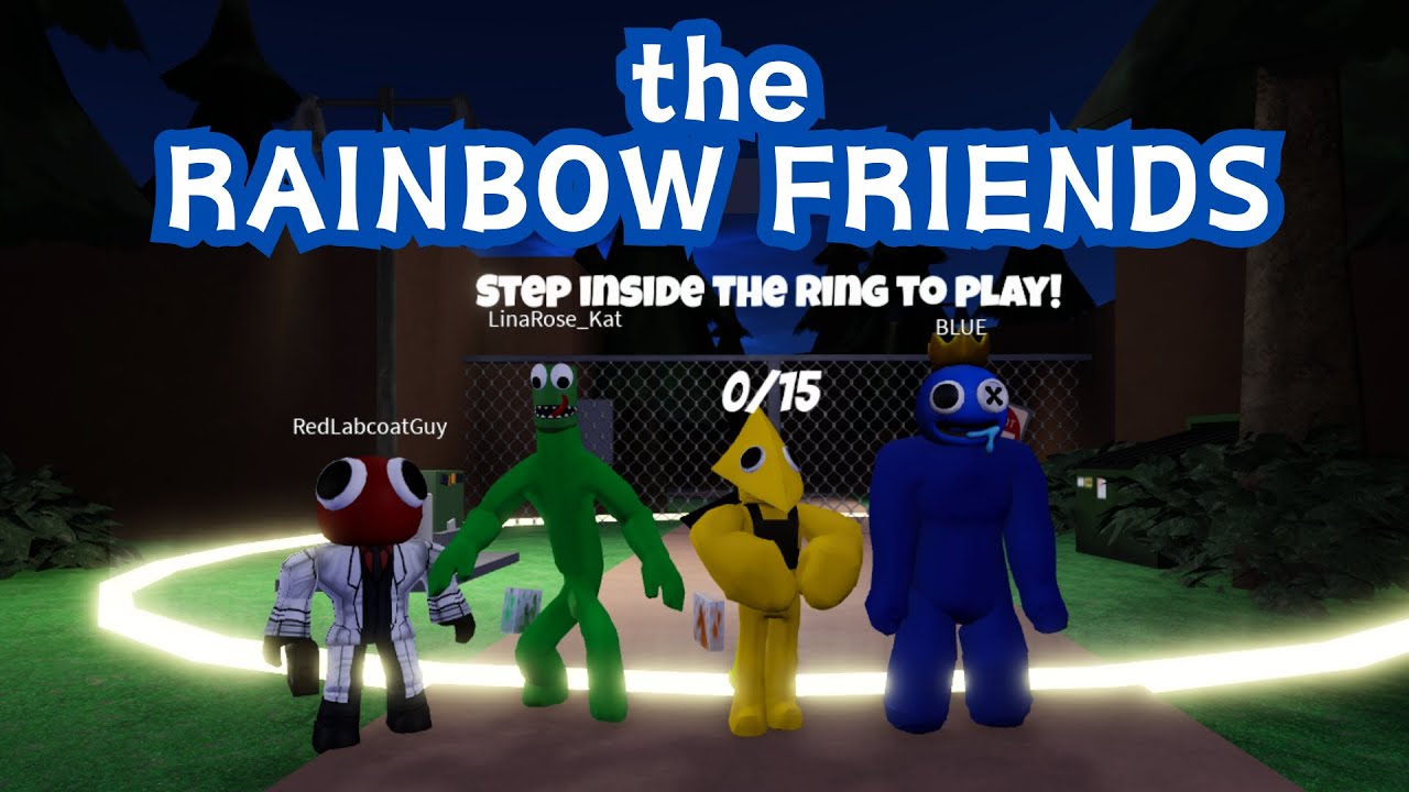 The Rainbow Friends Play Rainbow Friends - Roblox Gameplay - YouTube