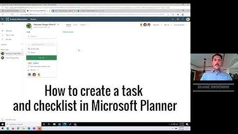 How to create a task and checklist in Microsoft Planner