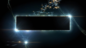 4K Animation Sparkling Dark Space Glow Intro Screen for your text