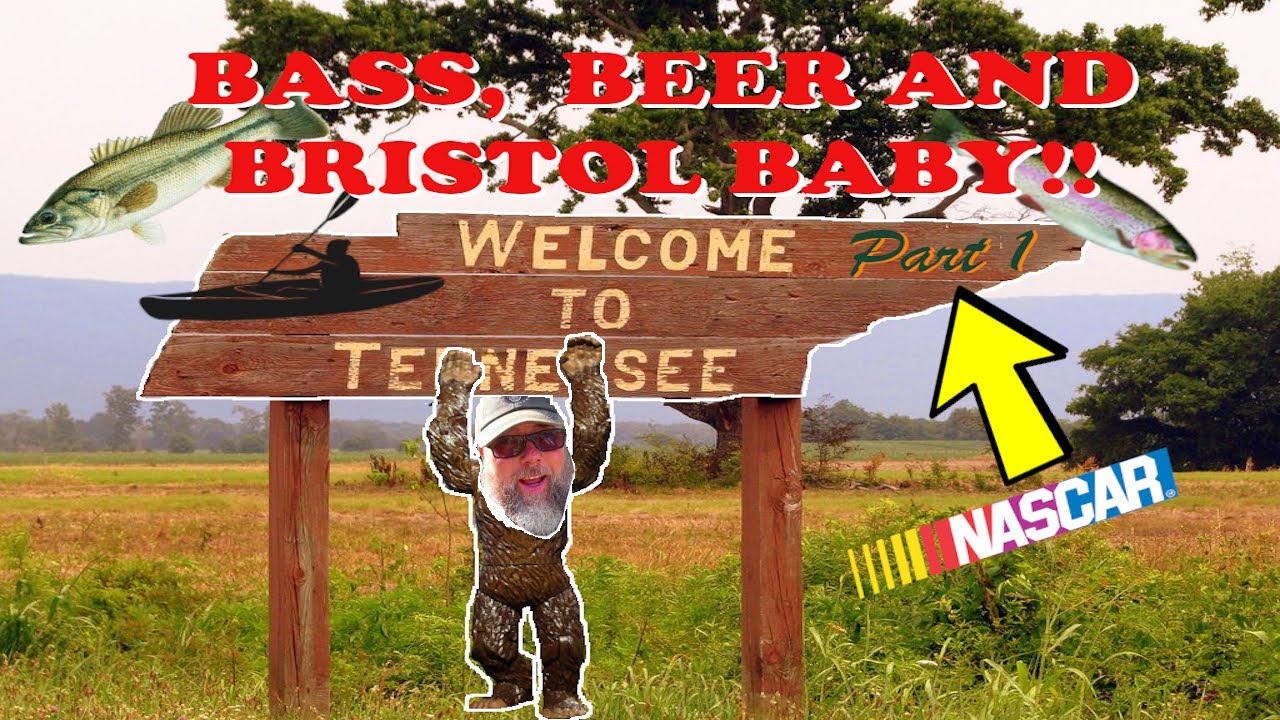 I went to TENNESSEE for my first NASCAR RACE and to TROUT and BASS FISH!  It was AMAZING!! PART 1