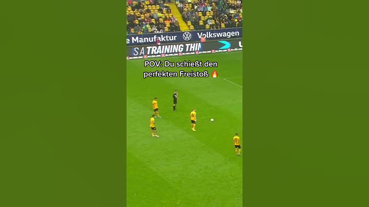 Der perfekte Freistoß 🤯