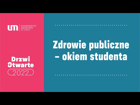 Zdrowie publiczne - okiem studenta