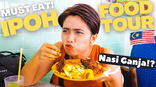 First Time Trying NASI GANJA Ipoh's MOST FAMOUS Food | Ipoh, Malaysia Episode 2 🇲🇾