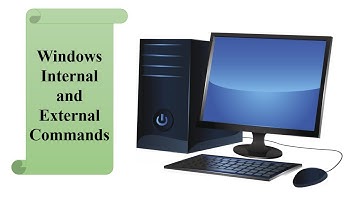 internal and external commands