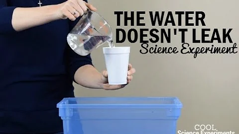 Water Doesn't Leak Experiment