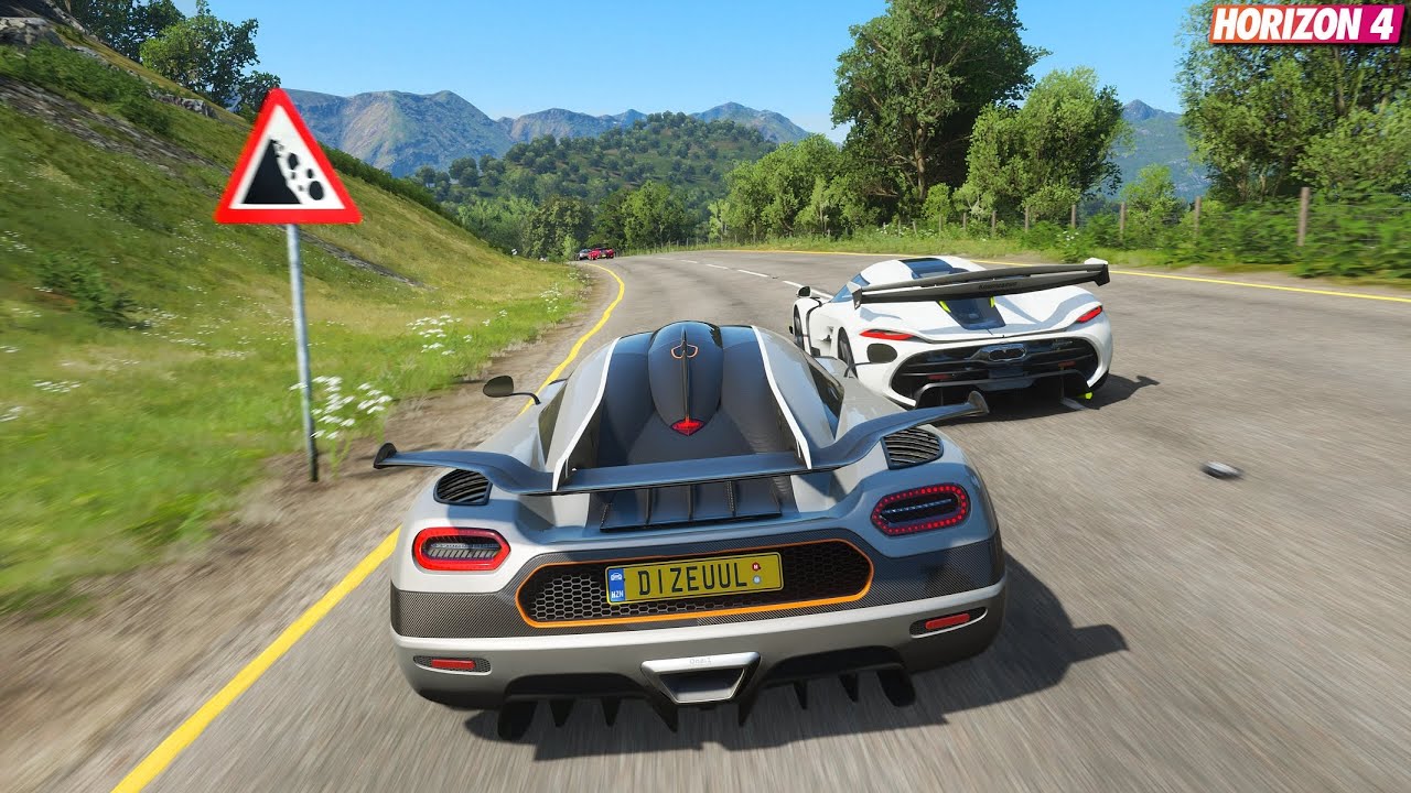 Forza Horizon 4 - Koenigsegg One:1 | Goliath Race Gameplay