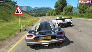 Forza Horizon 4 - Koenigsegg One:1 | Goliath Race Gameplay