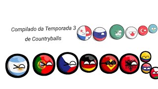 compilado da Temporada 3 de Countryballs