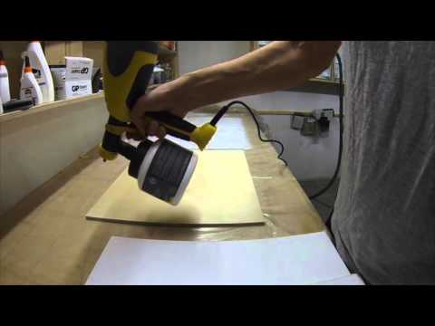 Lackieren mit Wagner 550 - YouTube