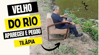 Velho Do Rio Aparece E Pega Tilapia De Kg Na Arrozeira
